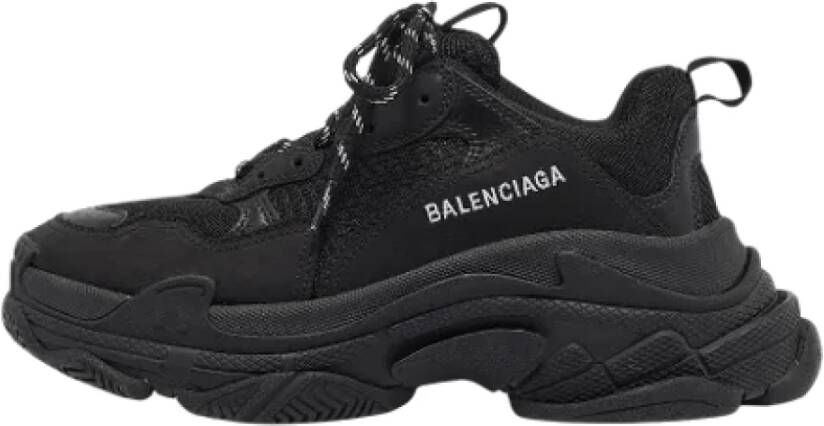 Balenciaga Vintage Pre-owned Mesh sneakers Black Heren