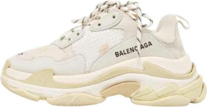 Balenciaga Vintage Pre-owned Mesh sneakers Gray Dames