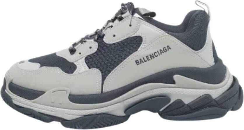 Balenciaga Vintage Pre-owned Mesh sneakers Gray Heren