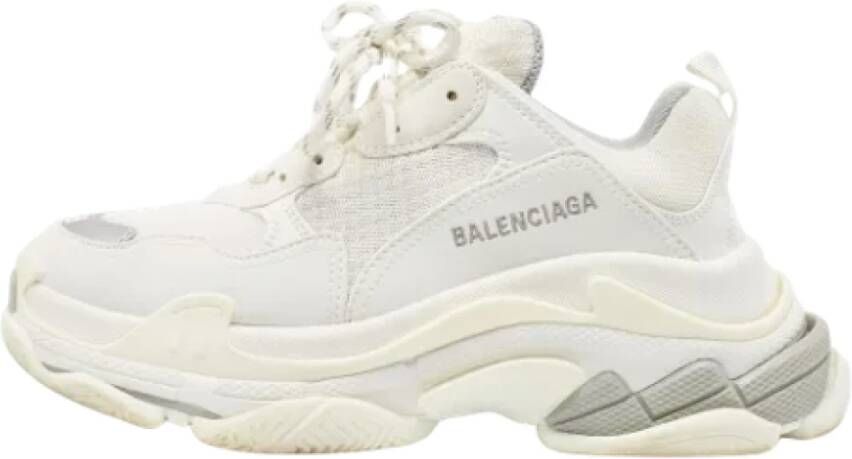 Balenciaga Vintage Pre-owned Mesh sneakers White Dames