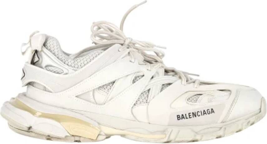 Balenciaga Vintage Pre-owned Plastic sneakers Beige Heren