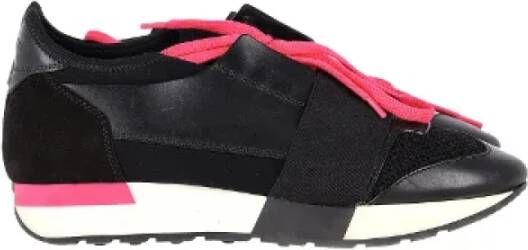 Balenciaga Vintage Pre-owned Plastic sneakers Black Dames