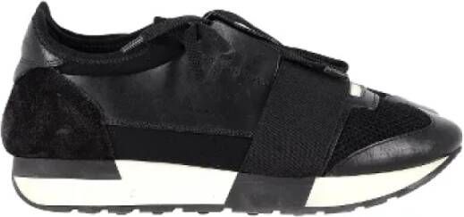 Balenciaga Vintage Pre-owned Plastic sneakers Black Dames