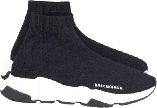 Balenciaga Vintage Pre-owned Polyester sneakers Black Dames