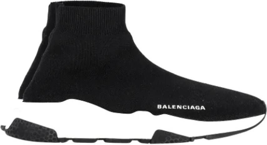 Balenciaga Vintage Pre-owned Polyester sneakers Black Dames