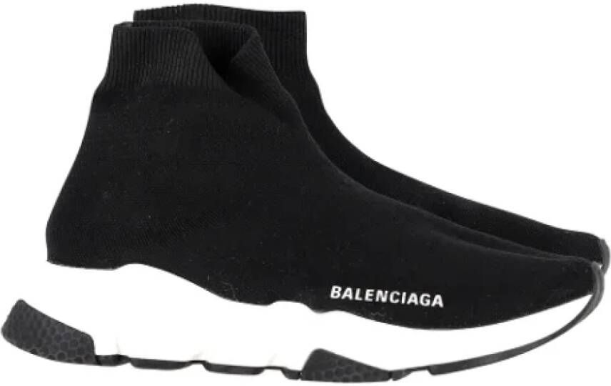 Balenciaga Vintage Pre-owned Polyester sneakers Black Dames