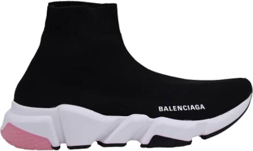 Balenciaga Vintage Pre-owned Polyester sneakers Black Dames