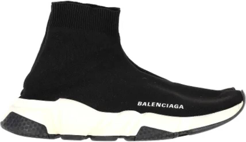 Balenciaga Vintage Pre-owned Polyester sneakers Black Dames