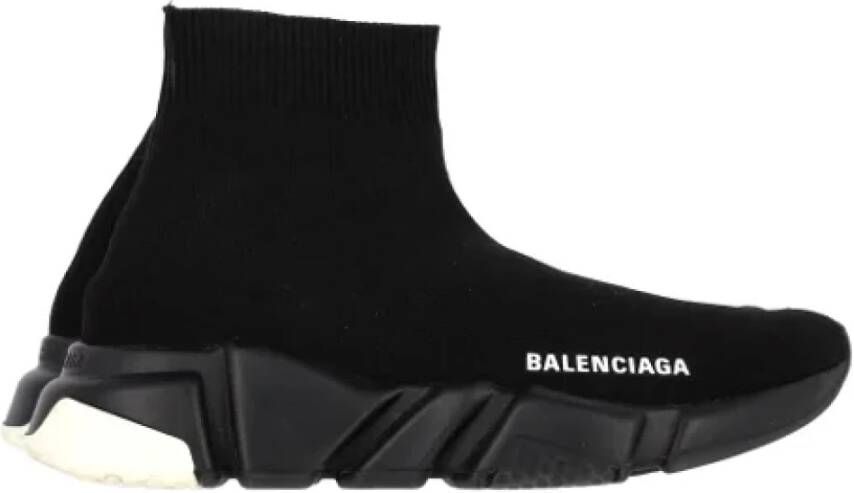 Balenciaga Vintage Pre-owned Polyester sneakers Black Dames