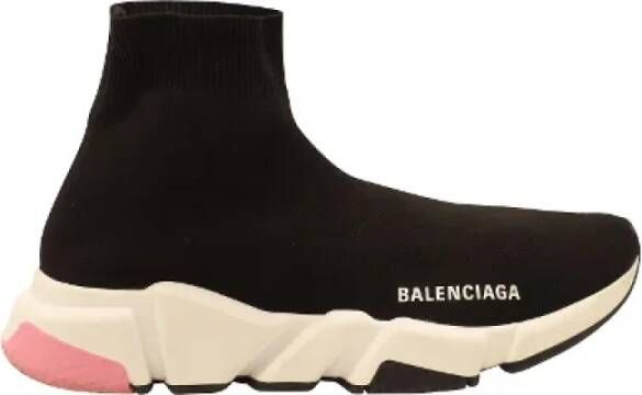 Balenciaga Vintage Pre-owned Polyester sneakers Black Dames