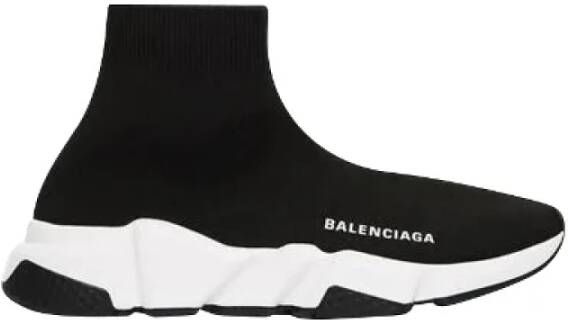 Balenciaga Vintage Pre-owned Polyester sneakers Black Dames