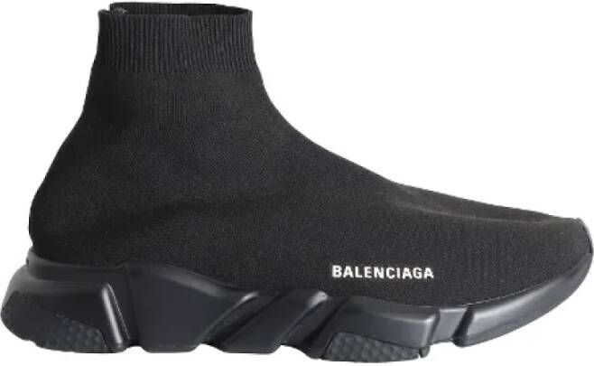 Balenciaga Vintage Pre-owned Polyester sneakers Black Heren