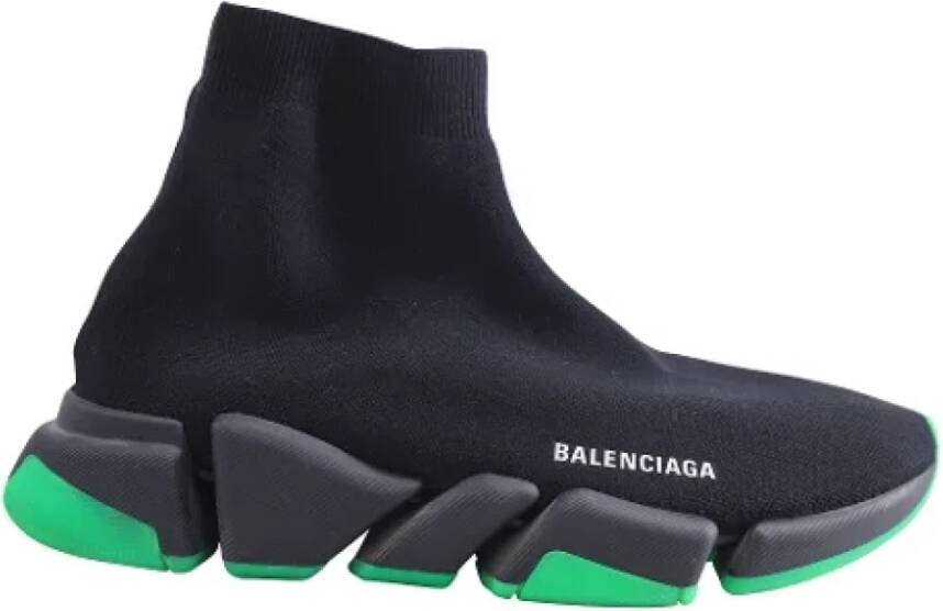 Balenciaga Vintage Pre-owned Polyester sneakers Black Heren