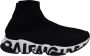 Balenciaga Vintage Pre-owned Polyester sneakers Black Heren - Thumbnail 1