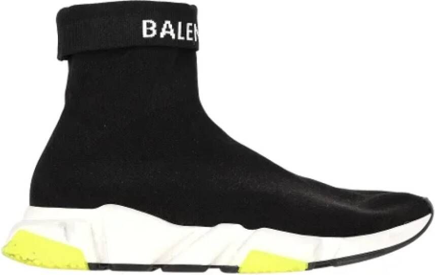 Balenciaga Vintage Pre-owned Polyester sneakers Black Heren