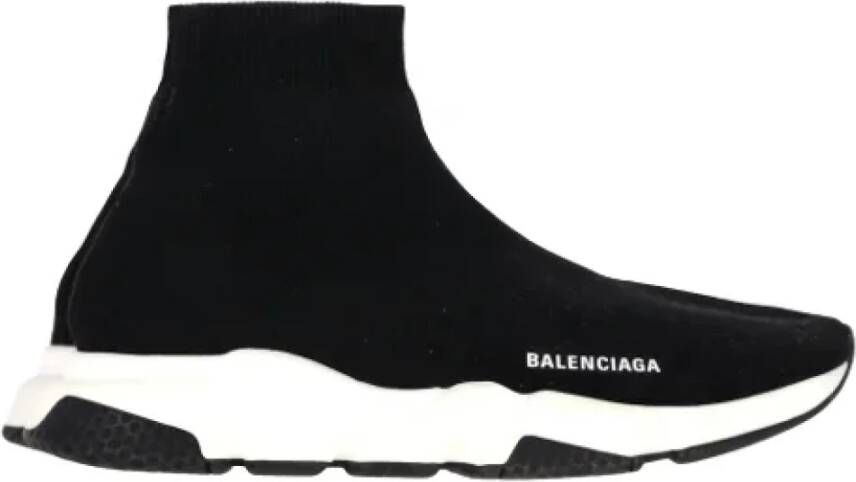 Balenciaga Vintage Pre-owned Polyester sneakers Black Heren