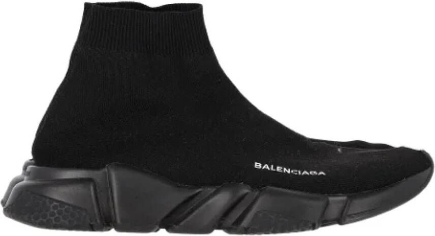 Balenciaga Vintage Pre-owned Polyester sneakers Black Heren