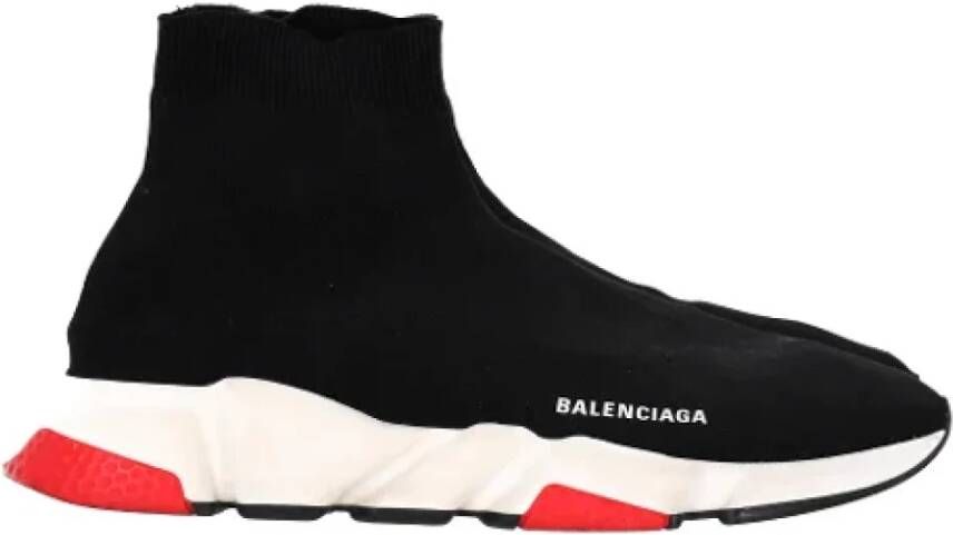 Balenciaga Vintage Pre-owned Polyester sneakers Black Heren