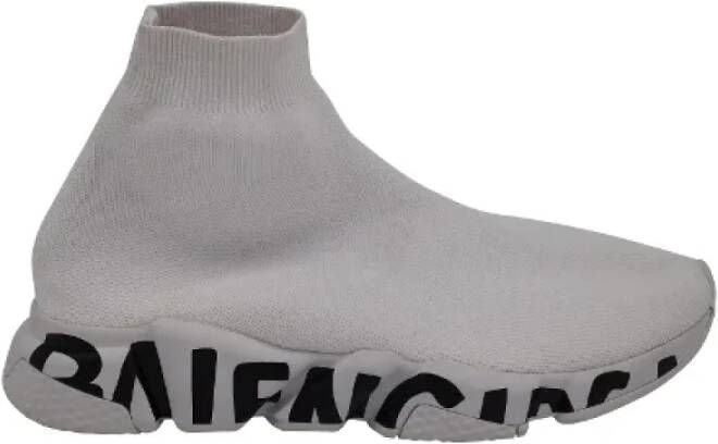 Balenciaga Vintage Pre-owned Polyester sneakers White Dames