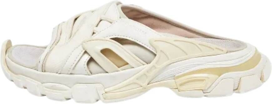 Balenciaga Vintage Pre-owned Rubber flats White Dames