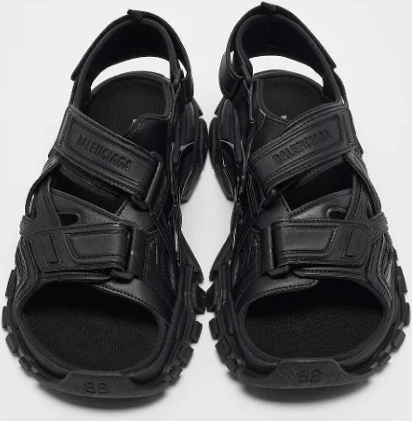 Balenciaga Vintage Pre-owned Rubber sandals Black Heren