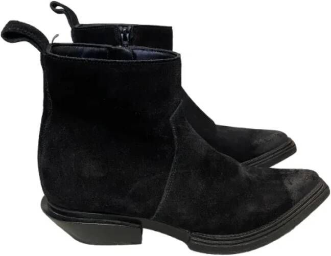 Balenciaga Vintage Pre-owned Suede boots Black Dames