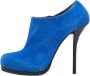 Balenciaga Vintage Pre-owned Suede boots Blue Dames - Thumbnail 1