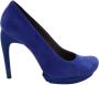 Balenciaga Vintage Pre-owned Suede heels Blue Dames - Thumbnail 1