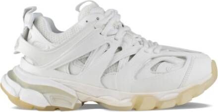 Balenciaga Witte Mesh Track Sneakers White Dames