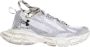 Balenciaga Witte Sneakers met Versleten Effect Gray Heren - Thumbnail 1