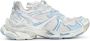 Balenciaga Witte Sneakers Runner 2 Stijl Blue Dames - Thumbnail 1