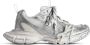 Balenciaga Witte Zilveren Damessneakers Gray Dames - Thumbnail 1