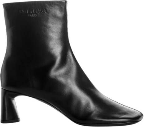 Balenciaga Zachte en glanzende lamsleren laarzen Black Dames