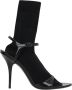 Balenciaga Zwarte Lakleren Stiletto Sandalen Black Dames - Thumbnail 1