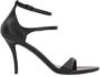 Balenciaga Zwarte Leren Amandelteen Sandalen Black Dames - Thumbnail 1