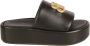 Balenciaga Zwarte Rise Slide Sandalen Black Dames - Thumbnail 1