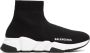 Balenciaga Zwarte Sneakers met 3D Gebreid Bovenwerk Black Dames - Thumbnail 1