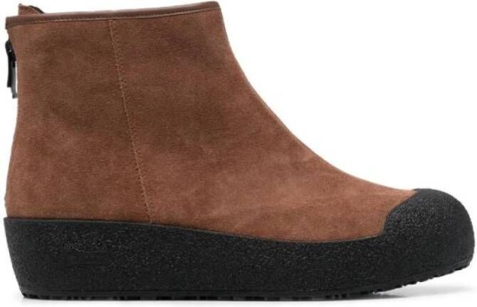 Bally Bruine Casual Enkellaarzen Brown Dames