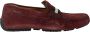 Bally Comfortabele Suède Loafers Red Heren - Thumbnail 1