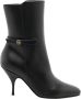 Bally Elegante Enkellaarzen met 85mm Hak Black Dames - Thumbnail 1