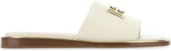 Bally Eloise Ivoorleren Sliders White Dames