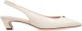 Bally Embleem motief slingback met lage hak White Dames - Thumbnail 1