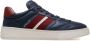 Bally Geperforeerde Leren Sneakers Blue Heren - Thumbnail 1