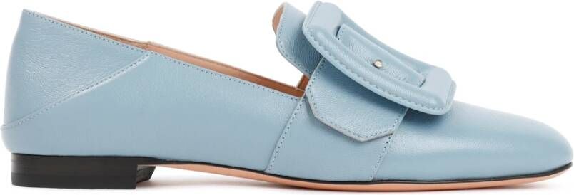 Bally Instaploafers van geitenleer Blue Dames