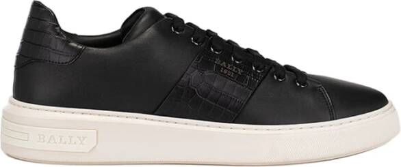 Bally Klassieke Sneakers voor Mannen en Vrouwen Black Heren