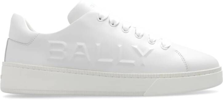 Bally Leren sneakers Beige Heren