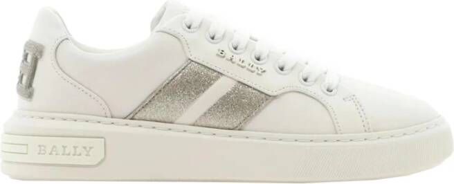 Bally Logo Sneakers White Dames