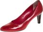 Bally Pre-owned Leather heels Red Dames - Thumbnail 1