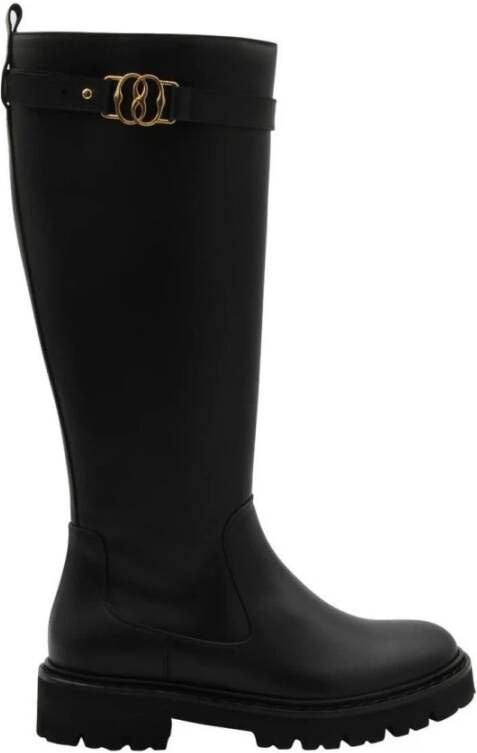 Bally Rain Boots Black Dames