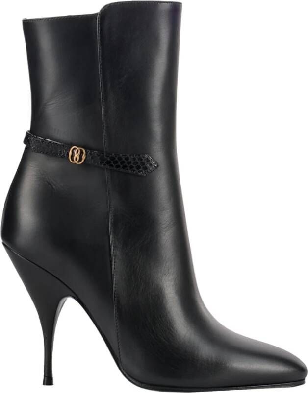 Bally Stijlvolle Enkellaarzen Black Dames